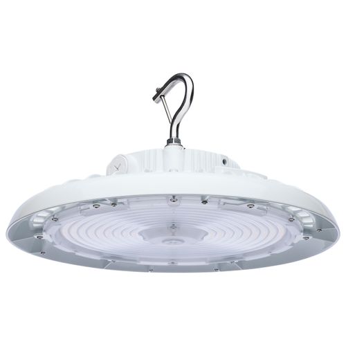 Main product image of Wattage 150W/175W/200W and CCT Selectable 3K/4K/5K LED UFO High Bay 120-347 Volt White Finish