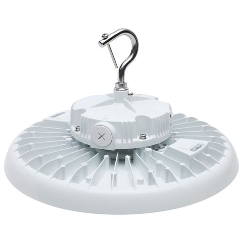Main product image of Wattage 150W/175W/200W and CCT Selectable 3K/4K/5K LED UFO High Bay 120-347 Volt White Finish