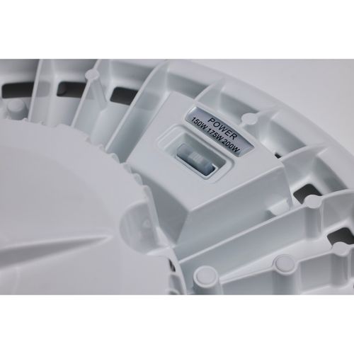 Main product image of Wattage 150W/175W/200W and CCT Selectable 3K/4K/5K LED UFO High Bay 120-347 Volt White Finish
