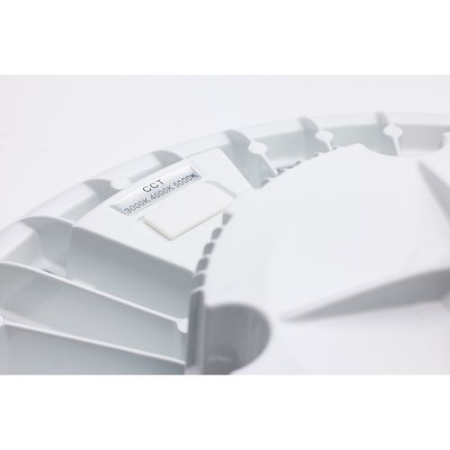 Main product image of Wattage 150W/175W/200W and CCT Selectable 3K/4K/5K LED UFO High Bay 120-347 Volt White Finish
