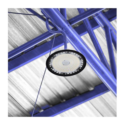 Main product image of Wattage 150W/175W/200W and CCT Selectable 3K/4K/5K LED UFO High Bay 120-347 Volt White Finish