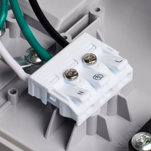 Main product image of 2 Foot 20 Watt Vapor Proof Linear Fixture CCT Selectable IP65 and IK08 Rated 0-10V Dimming 120V-347V