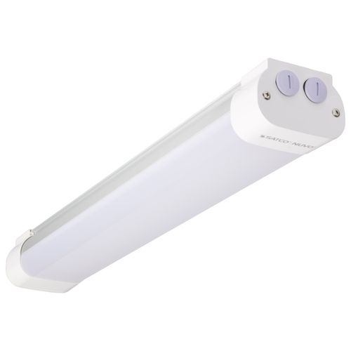 Main product image of 2 Foot 20 Watt LED Tri-Proof Linear Fixture CCT Selectable IP65 and IK08 Rated 0-10V Dimming