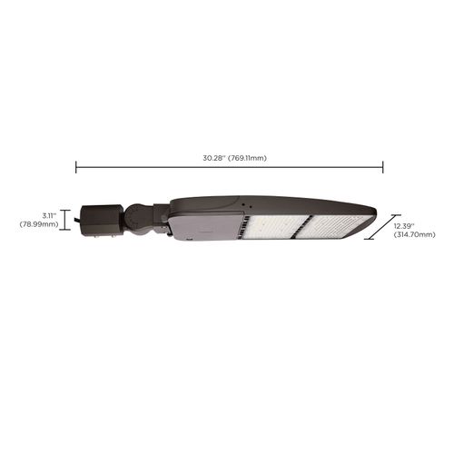 Main product image of LED Area Light Type IV 300W Bronze Finish 4000K 120-277V