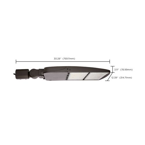 Main product image of LED Area Light Type V 300W Bronze Finish 5000K 277-480V