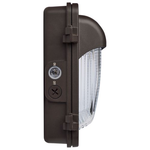 Main product image of LED Low Profile Wall Pack Wattage 30/45/60W and CCT 3K/4K/5K Selectable Photocell Dimmable Bronze Finish