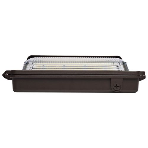 Main product image of LED Low Profile Wall Pack Wattage 30/45/60W and CCT 3K/4K/5K Selectable Photocell Dimmable Bronze Finish