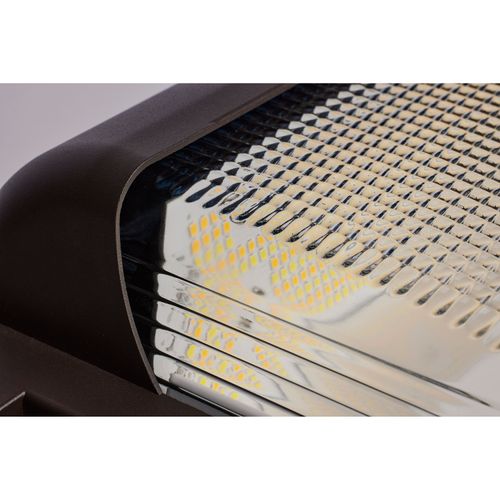 Main product image of LED Low Profile Wall Pack Wattage 30/45/60W and CCT 3K/4K/5K Selectable Photocell Dimmable Bronze Finish