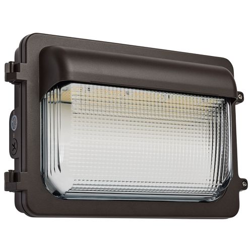 Main product image of LED Low Profile Wall Pack Wattage 70/85/100W and CCT 3K/4K/5K Selectable Photocell Dimmable Bronze Finish