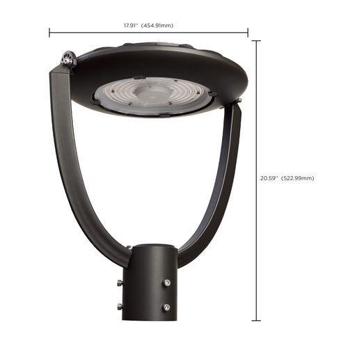 Main product image of 55 Watt Adjustable Post Top LED CCT Selectable 120-347 Volt
