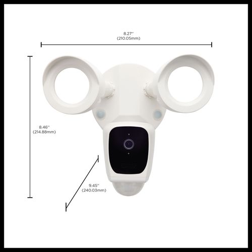Main product image of Bullet Outdoor SMART Security Camera Starfish enabled White Finish