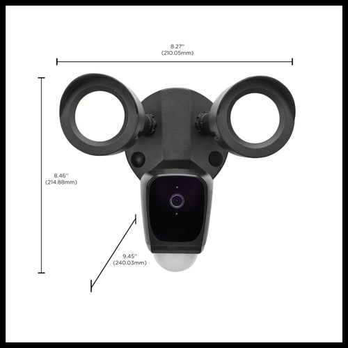 Main product image of Bullet Outdoor SMART Security Camera Starfish enabled Black Finish