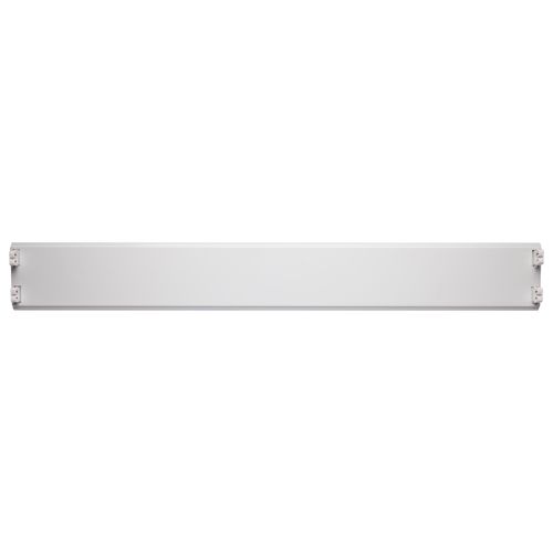 Main product image of 2 Foot Dual T8 Lamp Ready Fixture Channel Empty Body Fixture Complete Lamp Wiring Guide Available