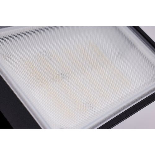 Main product image of 36 Watt Rectangular Outdoor SMART Security Light w/ Camera Starfish Enabled Tunable White Black Finish
