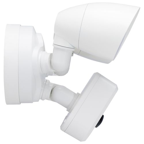 Main product image of 20 Watt Bullet Outdoor SMART Security Light w/ Camera Starfish Enabled 3K/4K/5K CCT Selectable White Finish