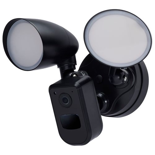 Main product image of 20 Watt Bullet Outdoor SMART Security Light w/ Camera Starfish Enabled 3K/4K/5K CCT Selectable Black Finish