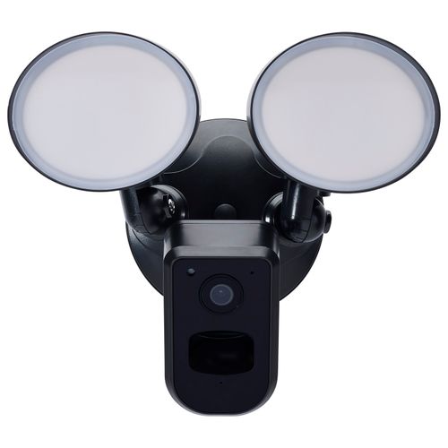 Main product image of 20 Watt Bullet Outdoor SMART Security Light w/ Camera Starfish Enabled 3K/4K/5K CCT Selectable Black Finish