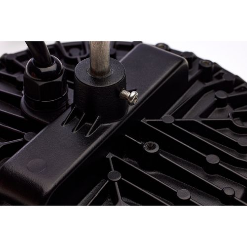 Main product image of 60 Watt Hi-Pro Shop Light w/ Plug 8'' Dia. 3000K Black Finish 120 Volt