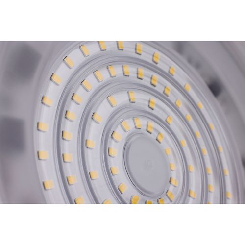 Main product image of 80 Watt Hi-Pro Shop Light w/ Plug 8" Dia. 3000K Black Finish 120 Volt
