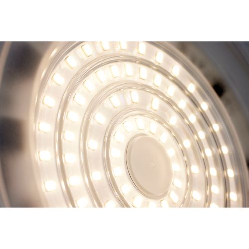 Main product image of 80 Watt Hi-Pro Shop Light w/ Plug 8" Dia. 5000K Black Finish 120 Volt