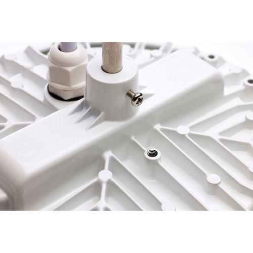 Main product image of 80 Watt Hi-Pro Shop Light w/ Plug 8" Dia. 4000K White Finish 120 Volt