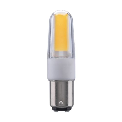 Main product image of 4 Watt LED Bulb - 5000K - Clear - Double Contact Bayonet base - 120-130 Volt (3 Pack)