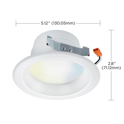 Main product image of 8.7 Watt 4"LED Recessed Downlight Tunable White Starfish IOT 120 Volt 700 Lumens (Pack of 2)