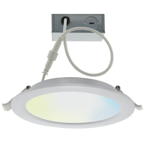 Main product image of 10 Watt LED Direct Wire Downlight 4" Tunable White Round Starfish IOT 120 Volt 650 Lumens