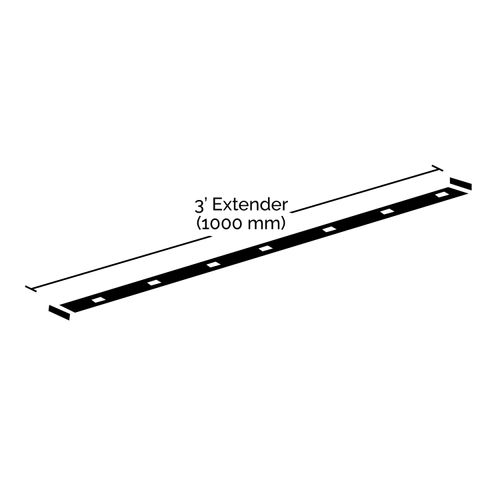 Main product image of 8 Watt 3FT Extension LED RGBW Strip Light Starfish IOT 120 Volt 800 Lumens
