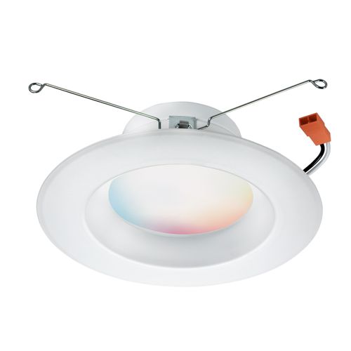 Main product image of 10 Watt 5-6"LED Recessed Downlight RGB & Tunable White Starfish IOT 120 Volt 800 Lumens JA8
