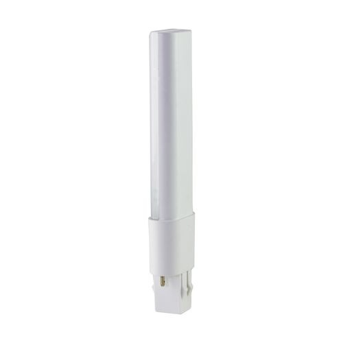 Main product image of 5.5 Watt LED PL 2-PIN Dual Mode Bulb - 3500K - 500 Lumens - GX23 base - 50000 Average rated hours - 120 deg. Beam Angle - Type A/B Ballast Dependent or Ballast Bypass - 120-277 Volt (3 Pack)