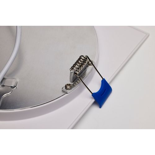 Main product image of 12 Watt LED Direct Wire Low Profile Downlight 6 Inch Square Starfish IOT Tunable White and RGB 120 Volt 90 CRI White Finish (Pack of 2)