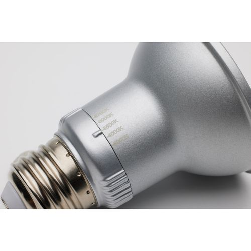 Main product image of 5.5 Watt PAR20 LED Bulb - Medium Base - Silver Finish - CCT Selectable - 120 Volt - 25 Degree Beam Angle (6 Pack)