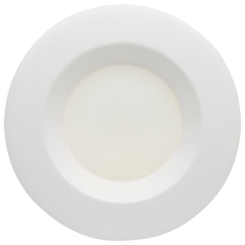 Main product image of 12.5 Watt LED Downlight Retrofit 5-6" 2700K 120 Volts Dimmable White Finish