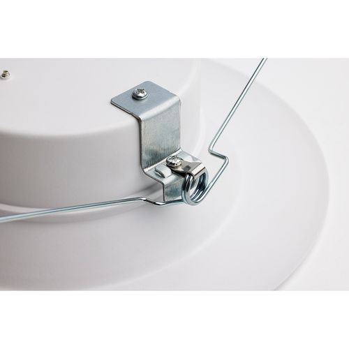 Main product image of 12.5 Watt LED Downlight Retrofit 5-6" 2700K 120 Volts Dimmable White Finish