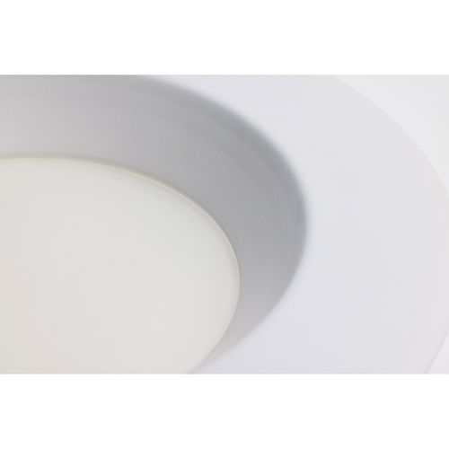 Main product image of 12.5 Watt LED Downlight Retrofit 5-6" 2700K 120 Volts Dimmable White Finish