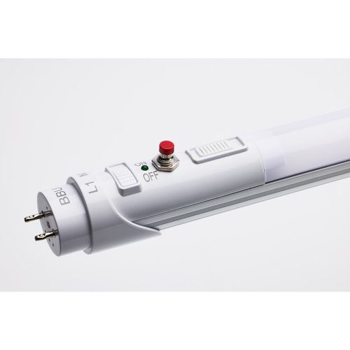 Main product image of 15 Watt 48 Inch T8 LED Bulb - 35K/40K/50K CCT Selectable - Ballast Bypass with Battery Backup - G13 Base - 120-277 Volt (20 Pack)