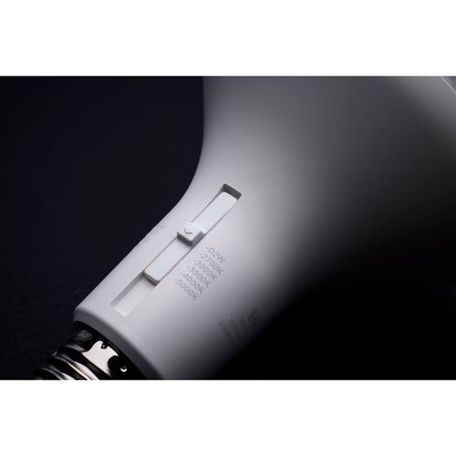 Main product image of 7 Watt BR30 LED Bulb - 27K/30K/35K/40K/50K CCT Selectable - Dim to Warm - White Finish - 120 Volt (6 Pack)