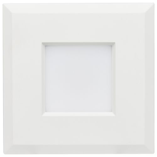Main product image of 6.7 Watt LED Downlight Retrofit 4 Inches CCT Selectable Square White Finish 120 Volt