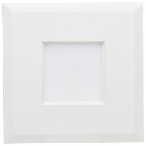 Main product image of 9 Watt LED Downlight Retrofit 5-6 Inches CCT Selectable Square White Finish 120 Volt (Pack of 3)