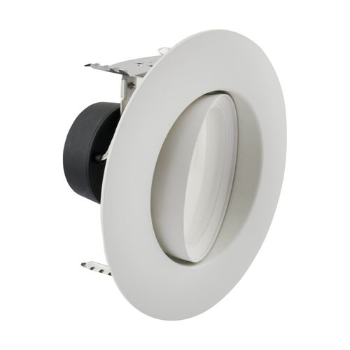 Main product image of 10.5 Watt LED Directional Retrofit Downlight Gimbaled 5-6" Adjustable Color Temperature 90 deg. Beam Angle 120 Volt (Pack of 2)