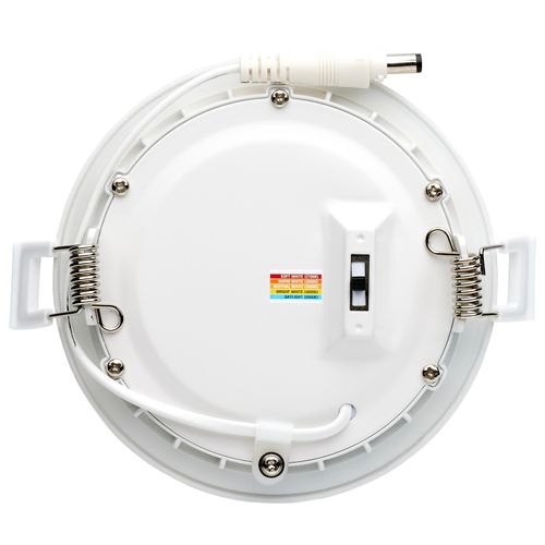 Main product image of 10 Watt LED Direct Wire Downlight Edge-lit 4" CCT Selectable 120 volt Dimmable Round Remote Driver (Pack of 2)