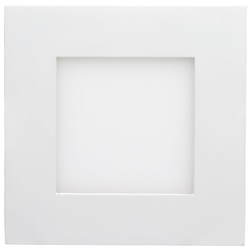 Main product image of 10 Watt LED Direct Wire Downlight Edge-lit 4" CCT Selectable 120 volt Dimmable Square Remote Driver