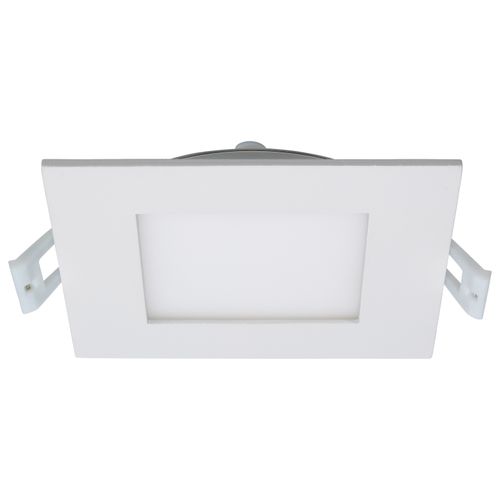 Main product image of 10 Watt LED Direct Wire Downlight Edge-lit 4" CCT Selectable 120 volt Dimmable Square Remote Driver
