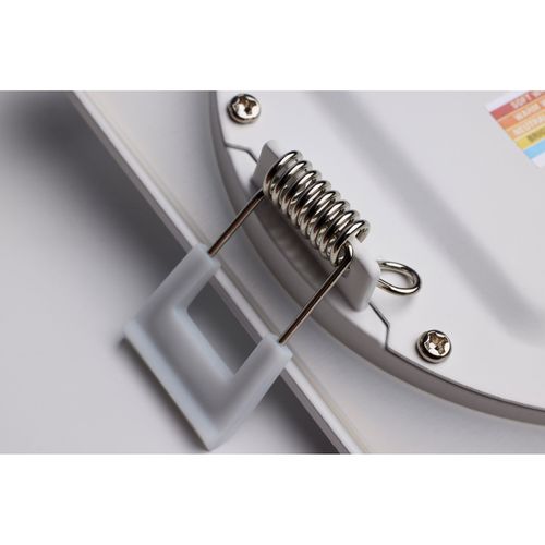 Main product image of 10 Watt LED Direct Wire Downlight Edge-lit 4" CCT Selectable 120 volt Dimmable Square Remote Driver