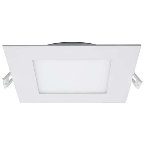 Main product image of 12 Watt LED Direct Wire Downlight Edge-lit 6" CCT Selectable 120 volt Dimmable Square Remote Driver (Pack of 2)