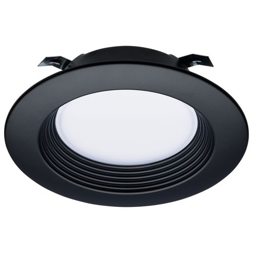 Main product image of 6.7 Watt LED Downlight Retrofit 4" CCT Selectable 120 Volts Black Finish