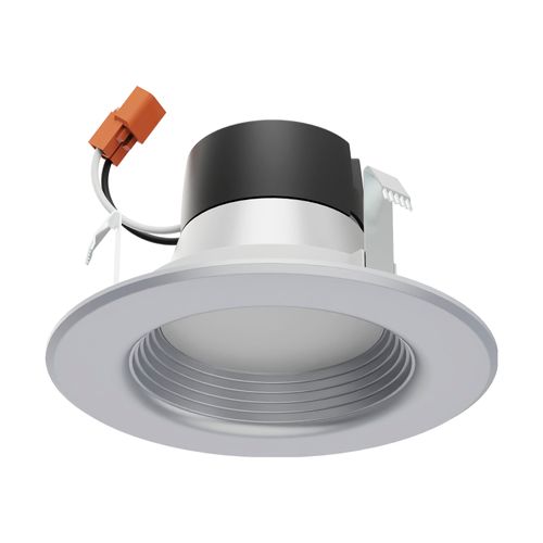 Main product image of 7 Watt LED Downlight Retrofit 4" CCT Selectable 120 volts Dimmable Brushed Nickel Finish (Pack of 3)