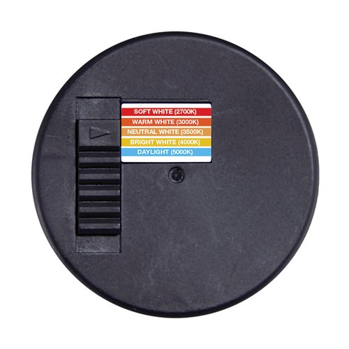 Main product image of 9 Watt LED Downlight Retrofit 5" 6" CCT Selectable 120 volts Dimmable Black Finish (Pack of 2)