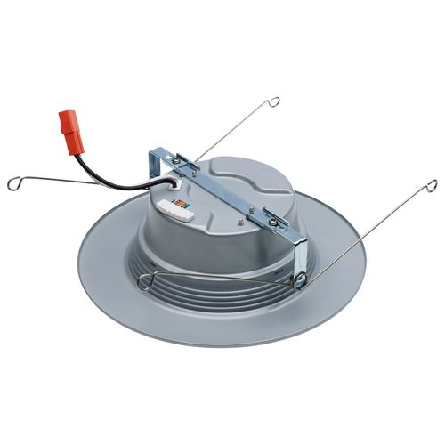 Main product image of 9 Watt LED Downlight Retrofit 5-6" CCT Selectable 120 Volts Brushed Nickel Finish (Pack of 2)